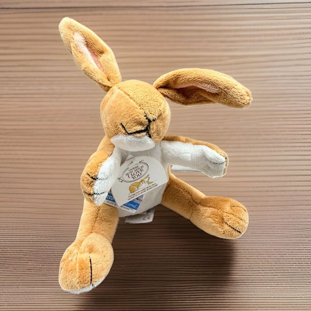 Kids Preferred Guess How Much I Love You Bunny Rabbit Brown Soft Plush 7” W/Tags